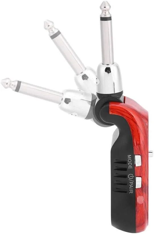 ویبست‌لایف افکتور سینتی‌سایزر گیتار، افکتور گیتار بلوتوث قابل حمل با جک خروجی 3.5 میلی‌متری، 5 حالت صدا برای گیتار الکتریک، بیس، ویولن، آمپ هدفون گیتار، فرستنده بلوتوث گیتار الکتریک