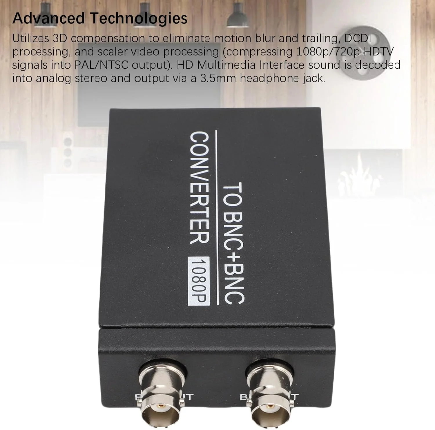 مبدل ویدیویی با کیفیت بالا BNC برای کنفرانس های تاپ باکس