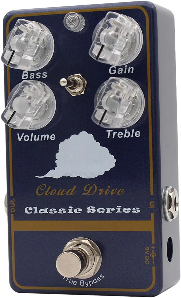 پدال افکت گیتار الکتریک با دامنه تُنال متنوع، آلیاژ آلومینیوم با بای‌پس واقعی، 3 حالت برش موج و اکولایزر دو بانده، ایده آل برای گیتاریست ها با انتقال های روان و پویایی موسیقیایی