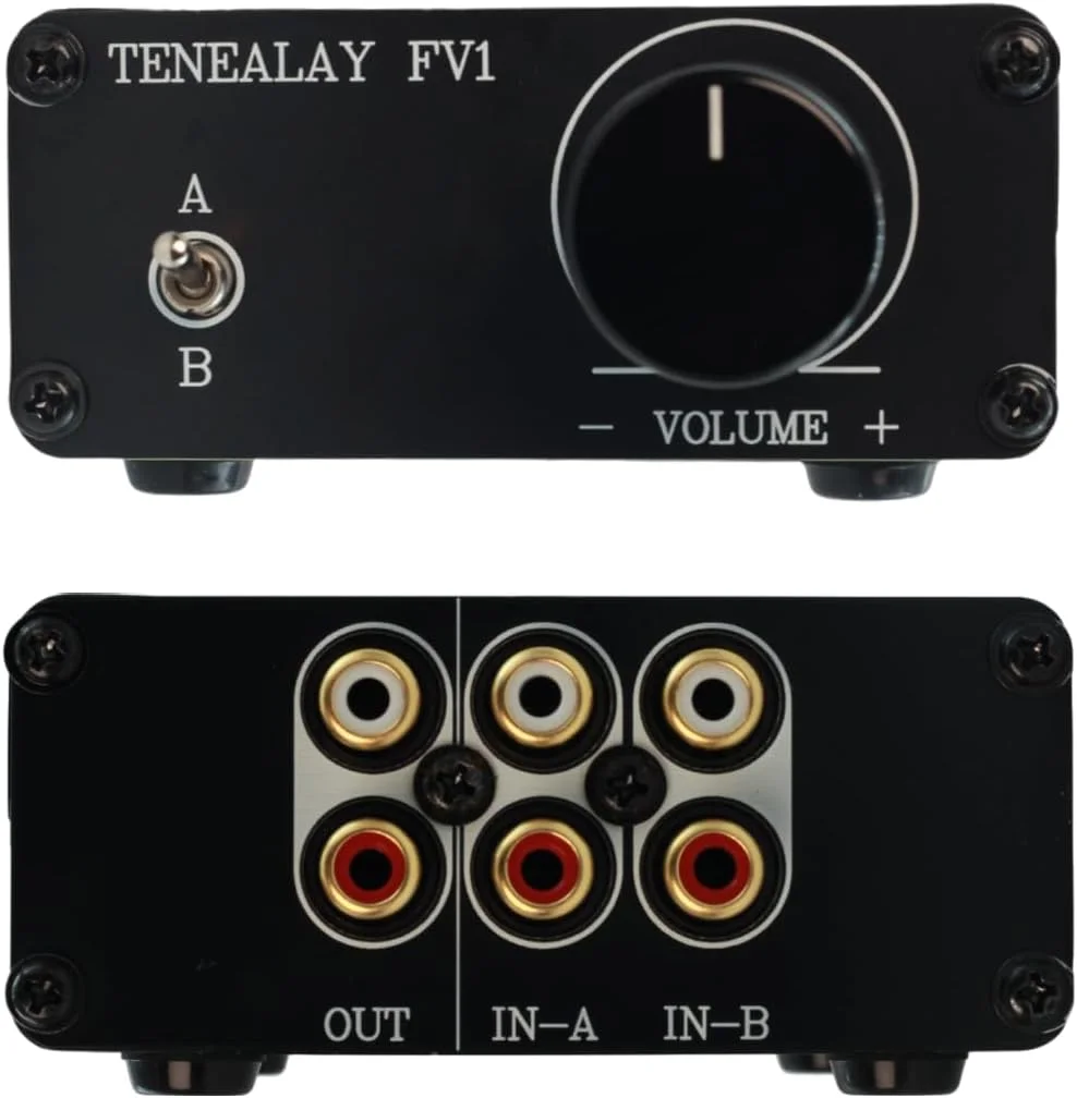 جعبه کنترل حجم صدای استریو HiFi Passive Audio FV1