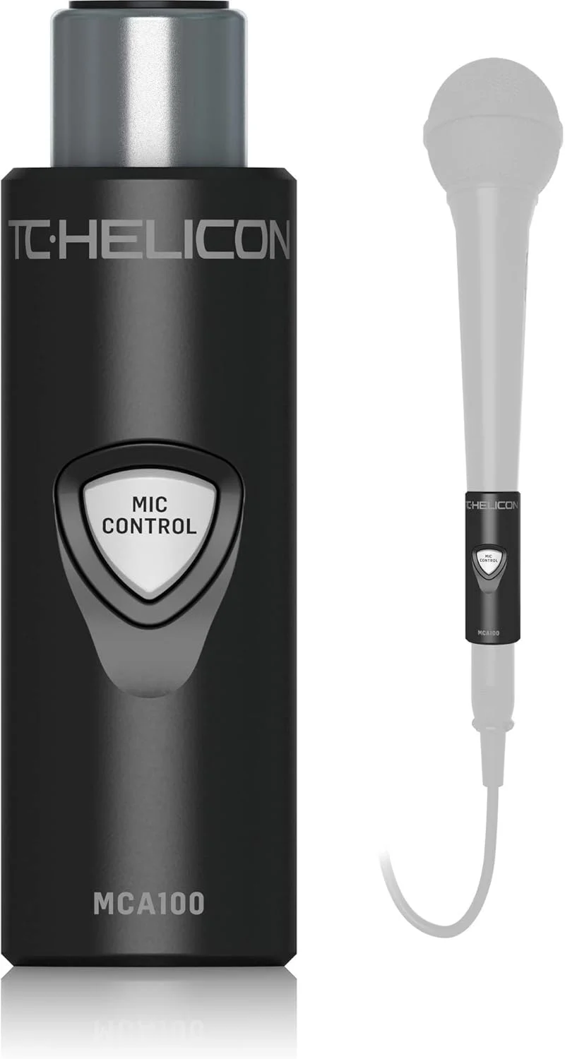 آداپتور TC Helicon MCA100 دکمه کنترل میکروفون XLR خطی برای پردازنده های افکت های وکال