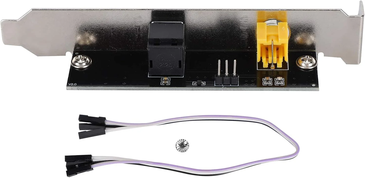 برد دیجیتال یونیورسال مادربرد با رابط فیبر نوری کواکسیال SPDIF برای حذف نویز، عمر طولانی، قطعه الکترونیکی