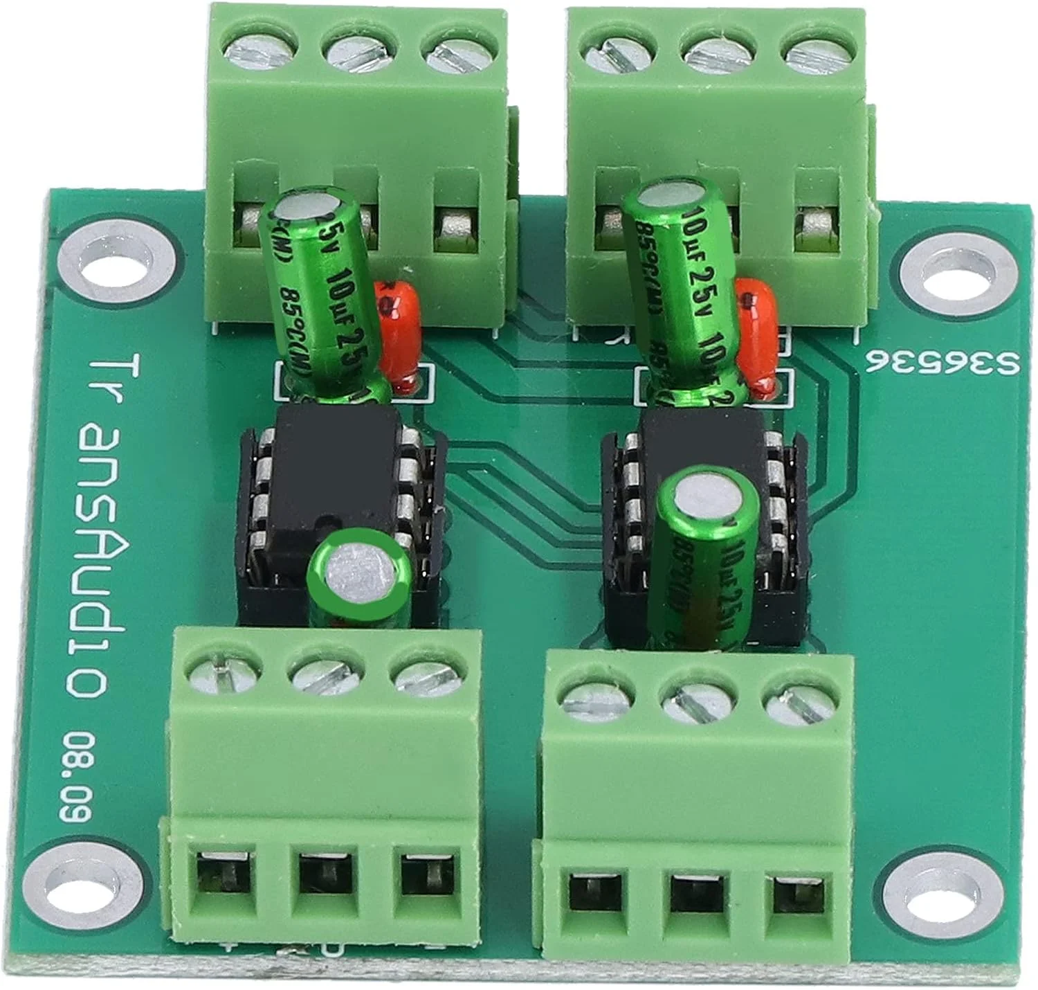برد تبدیل استریو کانال، برد مبدل استریو غیرمتعادل به متعادل با اعوجاج کم برای مراکز خرید، بلندگوها