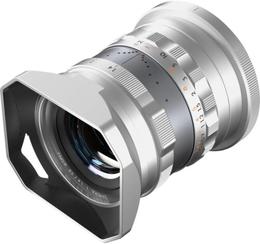 لنز عکاسی فول فریم THYPOCH Simera 28 mm f1.4 برای Nikon Z Mount - نقره ای