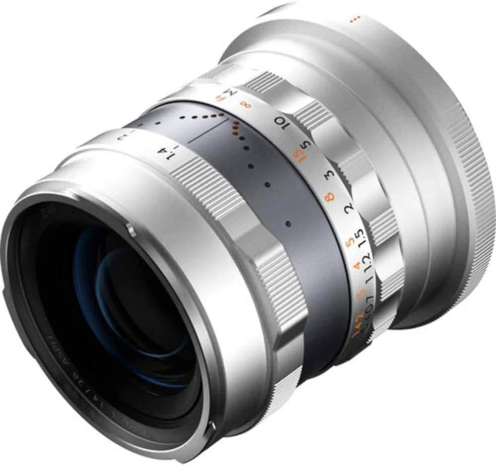لنز عکاسی فول فریم THYPOCH Simera 28 mm f1.4 برای Nikon Z Mount - نقره ای