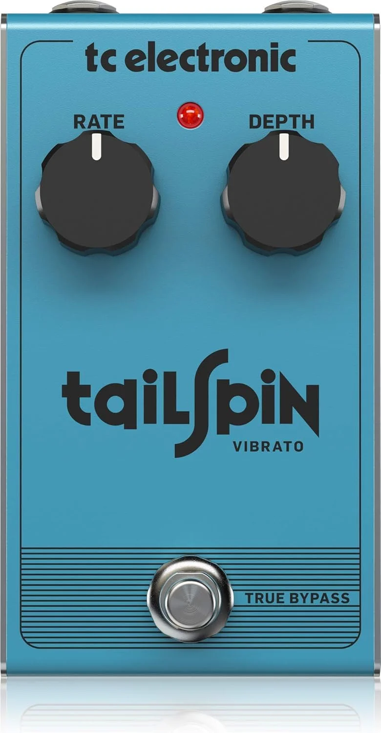 ویبراتوی کلاسیک TC Electronic TAILSPIN با طراحی تمام آنالوگ Bucket-Brigade