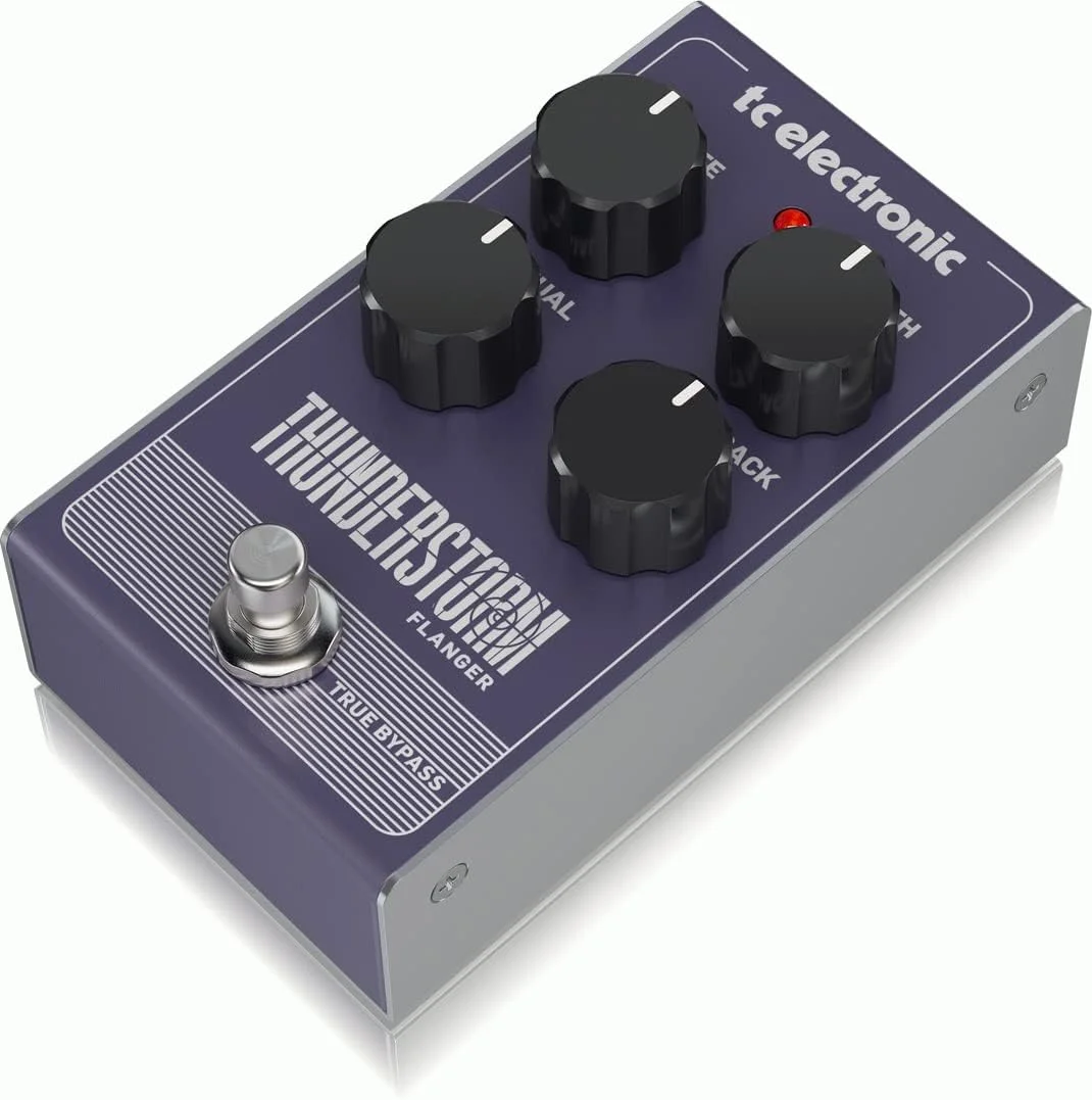 پدال فلانجر TC Electronic THUNDERSTORM FLANGER با مدار آنالوگ Bucket-Brigade