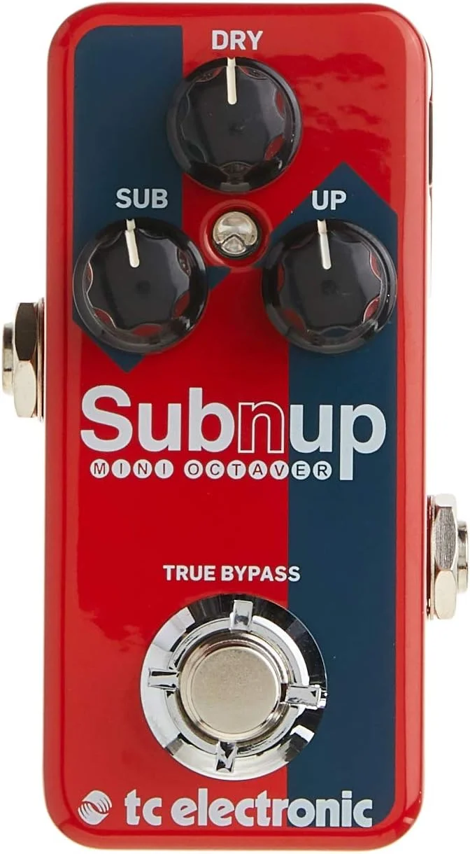 TC Electronic SUB 'N' UP MINI OCTAVER نسخه جمع و جور اکتاور محبوب Sub 'N' Up با موتور پیشرفته پلی فونیک اکتاو و فناوری TonePrint برای جلوه های سفارشی آسان
