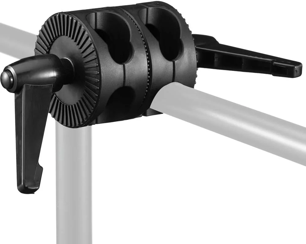 نگهدارنده دو سر گیره گردان برای استودیوی عکاسی، فلاش، رفلکتور و بوم