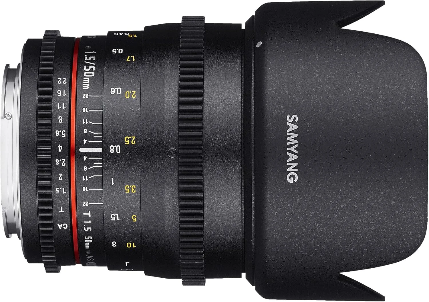لنز فیلمبرداری 50 میلیمتری Samyang با دیافراگم T1.5 و فوکوس دستی VDSLR برای نیکون لنز فیلمبرداری 50 میلیمتری Samyang با دیافراگم T1.5 و فوکوس دستی VDSLR برای نیکون