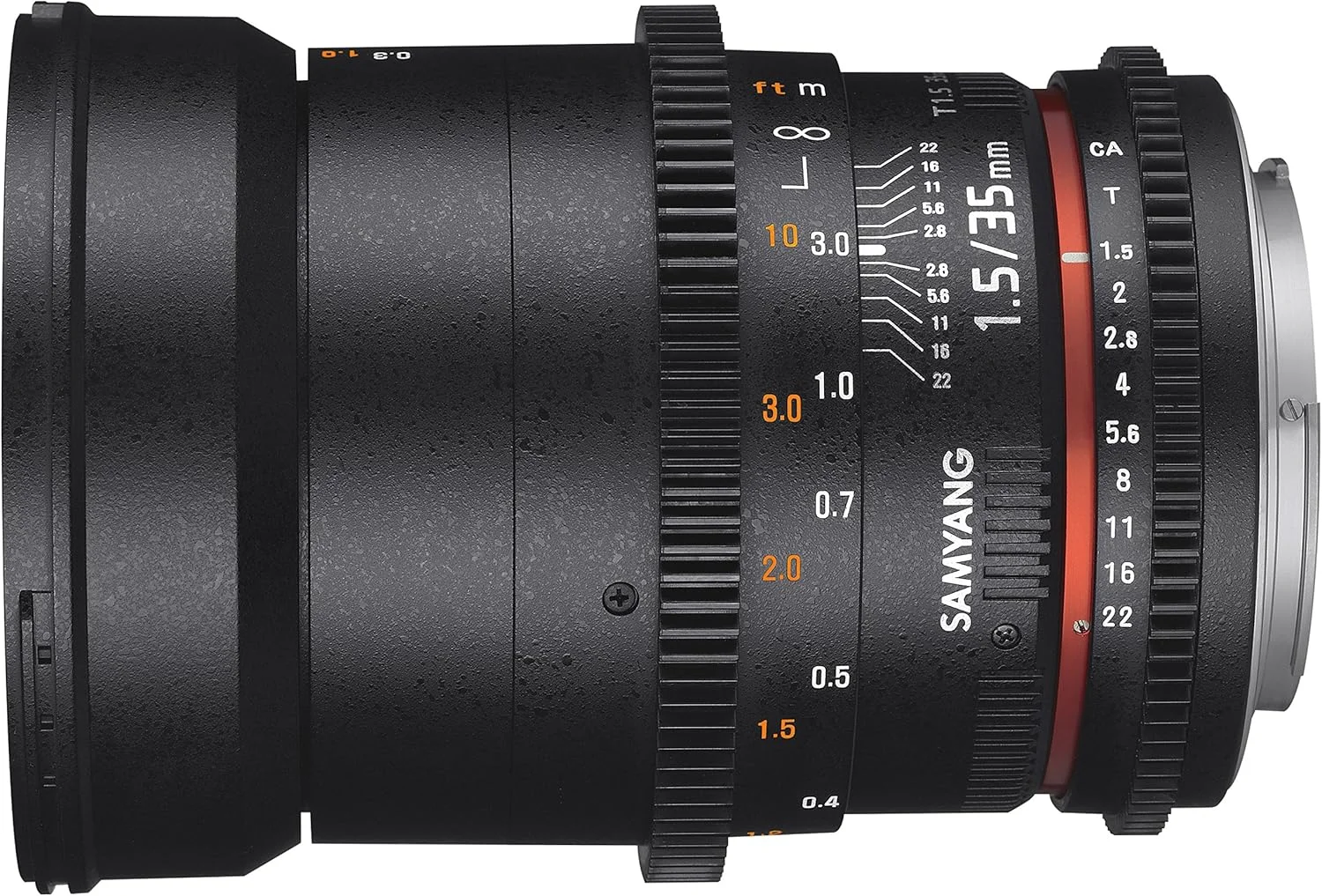 لنز سینمایی واید انگل 35 میلیمتری Samyang SYDS35M-N VDSLR II T1.5 برای دوربینهای نیکون (FX) لنز سینمایی واید انگل 35 میلیمتری Samyang SYDS35M-N VDSLR II T1.5 برای دوربینهای نیکون (FX)