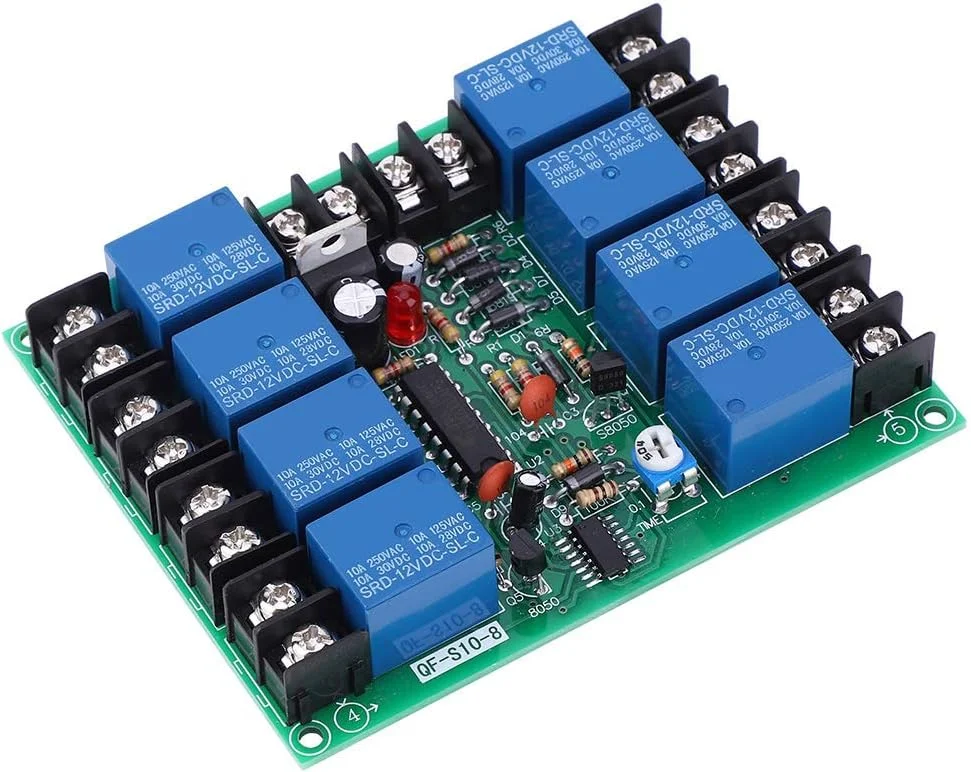 برد توالی زمانی برق، ماژول کنترلر ترتیبی قابل تنظیم برای تجهیزات صوتی استیج و کارائوکه