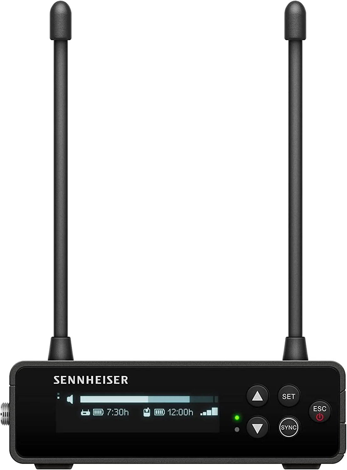 گیرنده دیجیتال UHF قابل حمل Sennheiser EW-DP EK (S1-7) برای استفاده با فرستنده‌های EW-D SK Bodypack، EW-D SKM-S Handheld یا EW-DP SKP Plug-On - مشکی (700053)