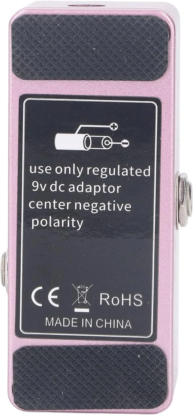 پدال ریورب RiToEasysports، پدال ریورب گیتار با بای‌پس واقعی، 2 دکمه کاربردی برای بهبود صدای گیتار شما برای گیتار باس الکتریکی