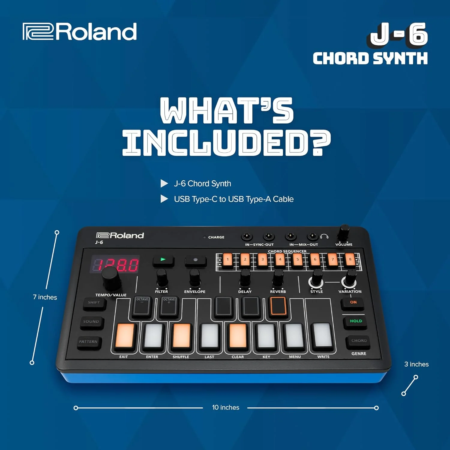 سینتی سایزر آکورد Roland AIRA Compact J-6