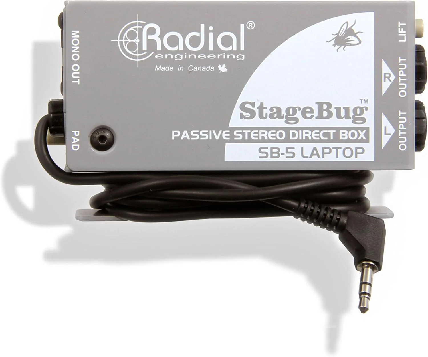 جعبه مستقیم پسیو یک کاناله لپ تاپ Radial StageBug SB-5
