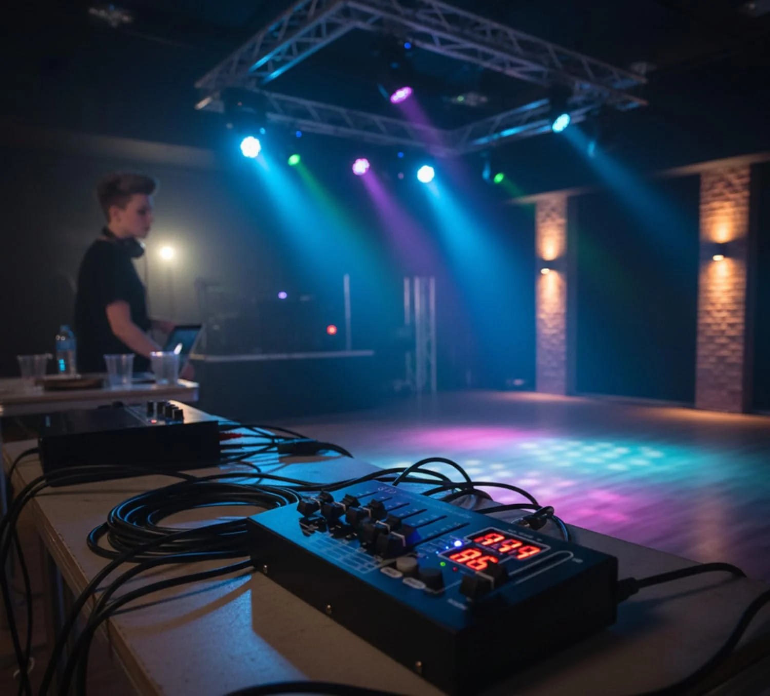 کیو تی ایکس | کنترلر مینی DMX با 24 کانال