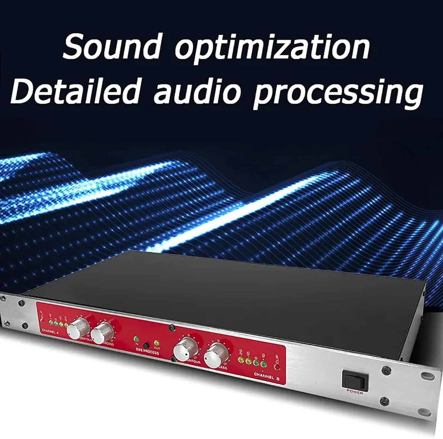 پردازشگر صوتی حرفه ای، تقویت کننده صدا، با تنظیم فرکانس زیر و بم، پردازشگر صدا، برای کارائوکه خانگی، استیج، اجرا