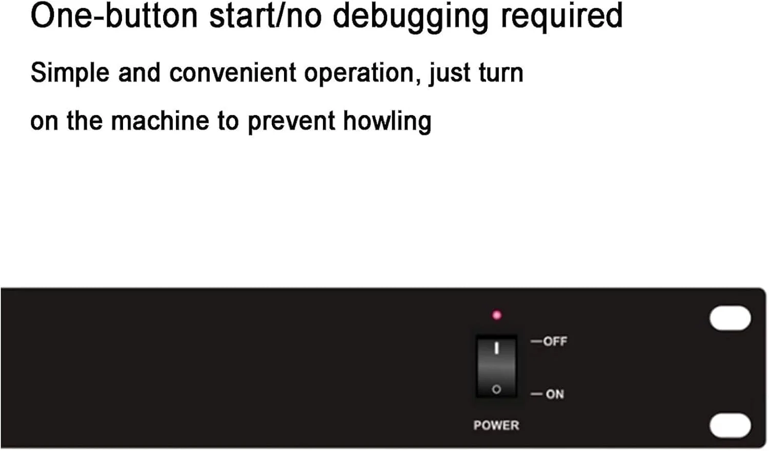 پردازشگر صوتی حرفه ای حذف فیدبک، تغییر دهنده فرکانس میکروفون با اسکن و حذف خودکار، ابزارهای پلاگین برای اجرای زنده و استفاده در استیج (4 کانال)