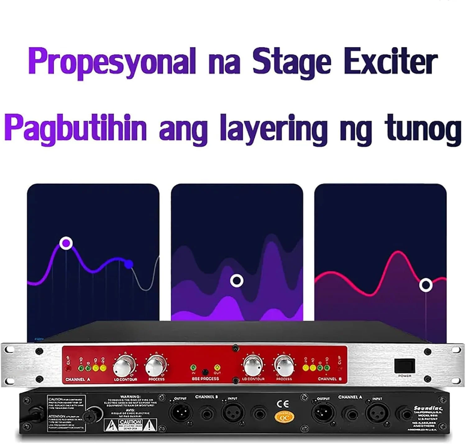 پردازشگر صوتی حرفه ای، پردازشگر آوا با دکمه تنظیم صدا، پردازشگر میکسر صدا، تقویت کننده صدا برای کارائوکه خانگی، استیج، اجرا