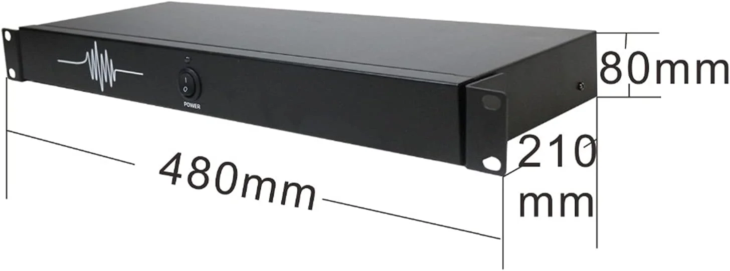 پردازشگر صوتی دیجیتال حرفه ای دو کاناله حذف فیدبک