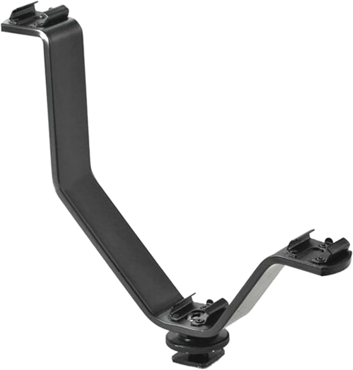 پایه فلاش فلزی نوع V، براکت های انعطاف پذیر نوع V برای بهبود نورپردازی عکاسی پرتره و محصول، آداپتور نصب