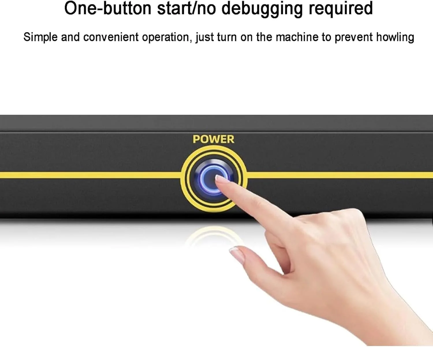 پردازشگر صوتی حرفه ای حذف فیدبک، پردازشگر ضد زوزه، میزان تغییر فرکانس 5HZ±1HZ، وضعیت 150HZ-15KHZ، تقویت انتقال صدا 5-14DB، برای استیج اجرا