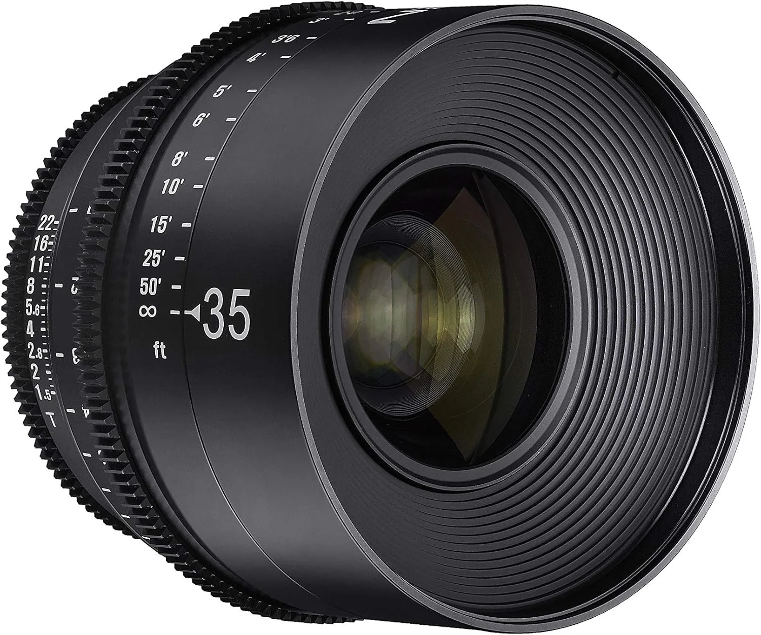 لنز سینمایی حرفه ای 35mm T1.5 Rokinon Xeen XN35-N برای نیکون (مشکی)