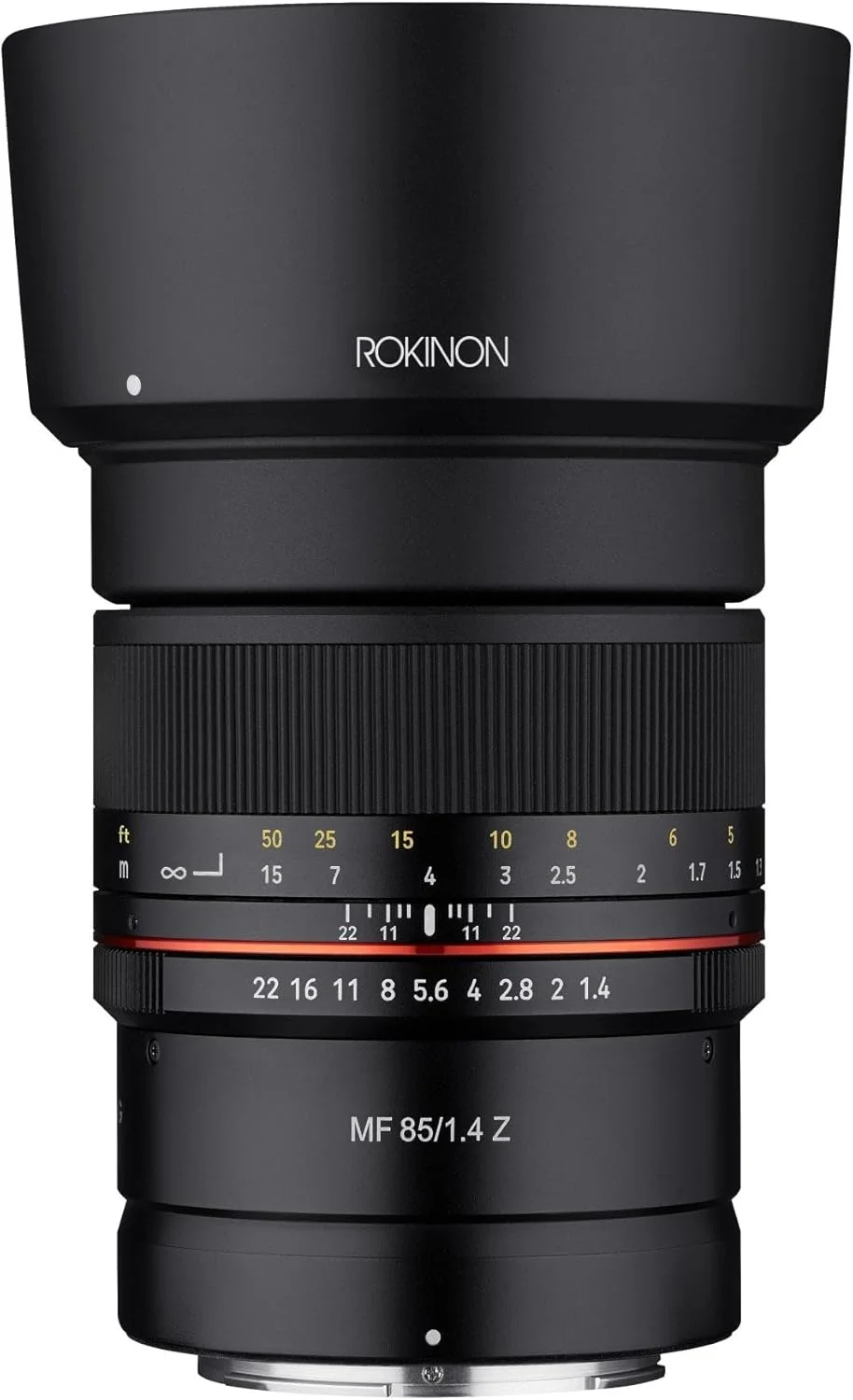 لنز تله فوتو سریع 85 میلی متری با دیافراگم F1.4 مقاوم در برابر آب و هوا برای دوربین های بدون آینه نیکون Z - Z85-N