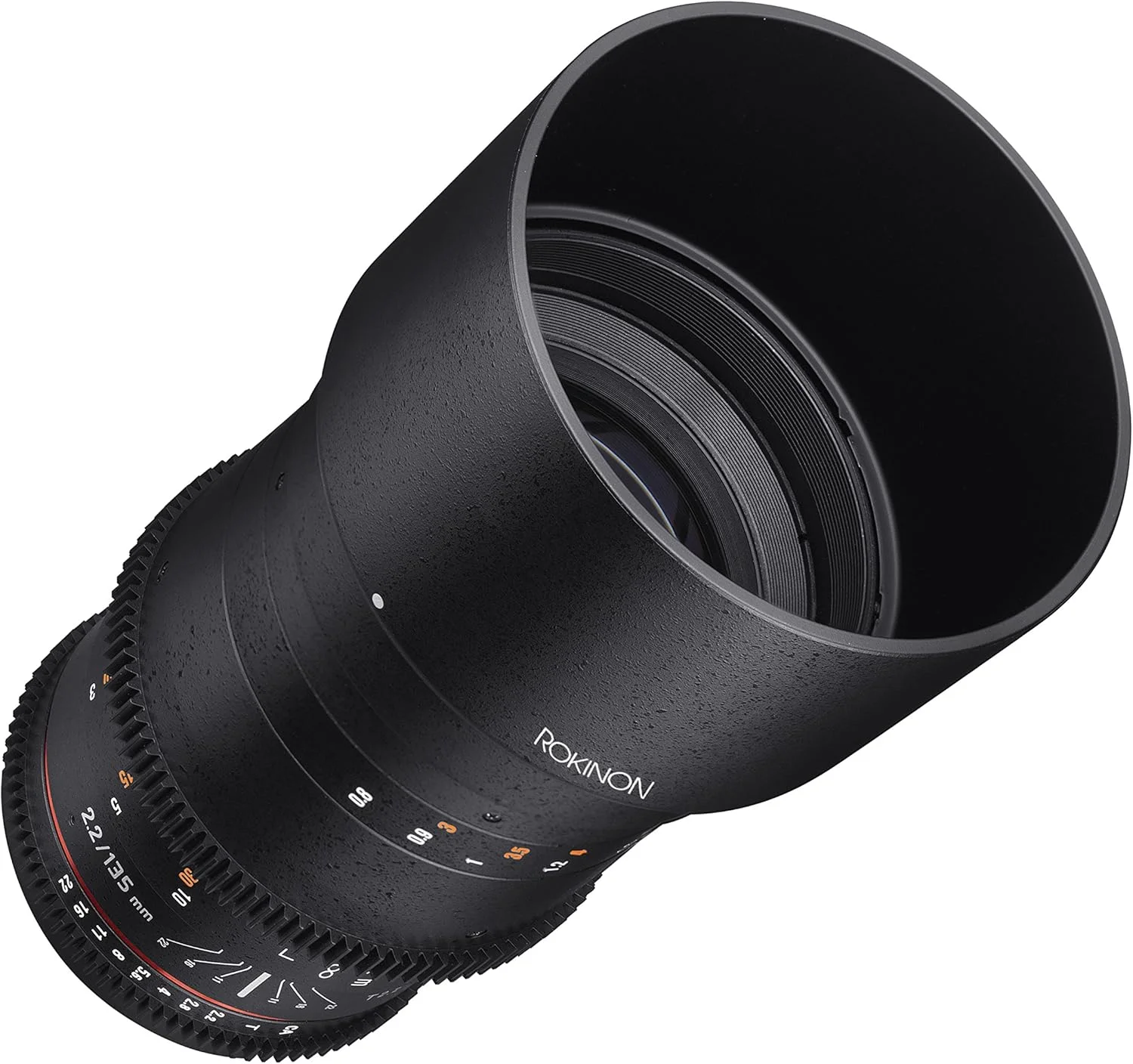 لنز سینمایی تله فوتو 135mm T2.2 ED UMC Rokinon Cine DS برای دوربین های SLR دیجیتال Canon EF