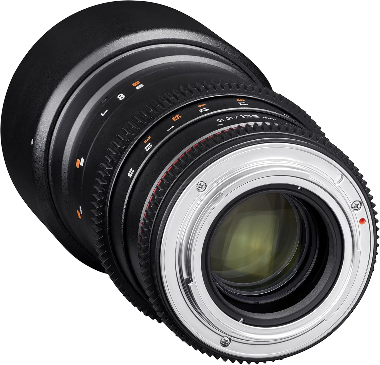 لنز سینمایی تله فوتو 135mm T2.2 ED UMC Rokinon Cine DS برای دوربین های SLR دیجیتال Canon EF
