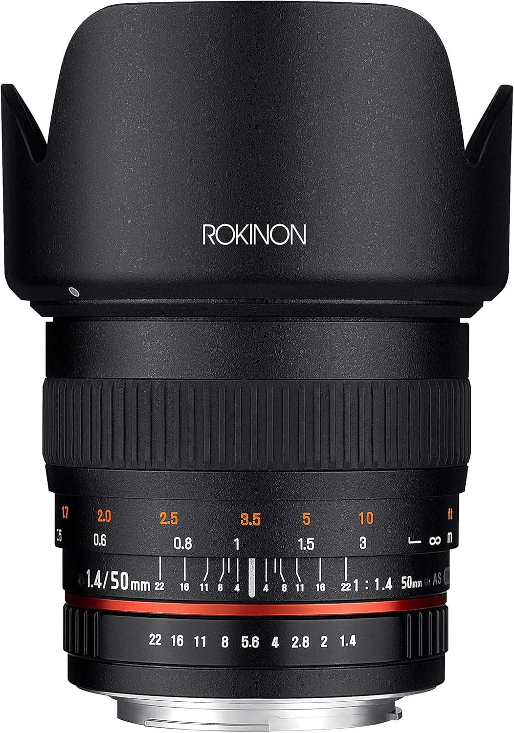 لنز 50mm F1.4 Rokinon برای دوربین های دیجیتال SLR نیکون