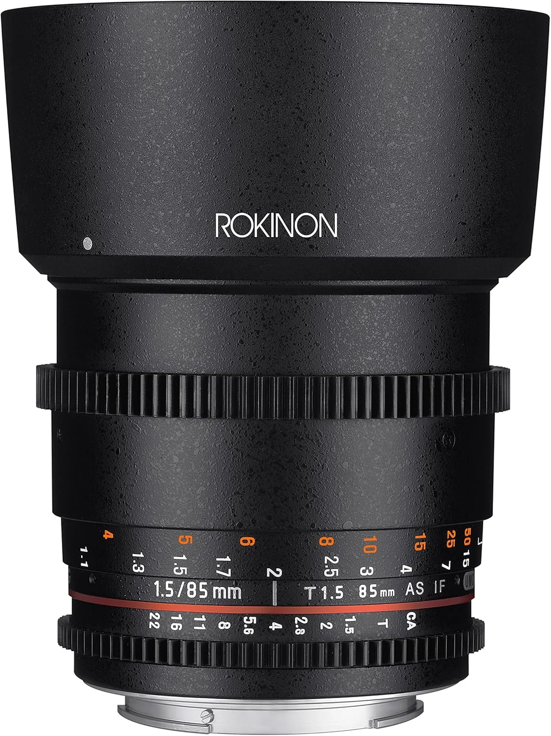 لنز ثابت سینمایی 85mm T1.5 AS IF UMC فول فریم Rokinon Cine DS DS85M-N برای نیکون