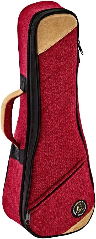کیف سافت ارتعا گیتار برای سوپرانو یوکللی - رنگ شراب بورگاندی (OSOCAUK-SO-BX)