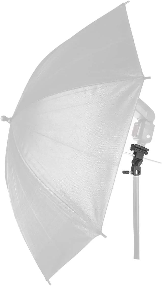 نگهدارنده چتر فلاش ای‌وینر، براکت نصب کفشک گرم مشکی، پایه نور گردان برای عکاسی و فیلمبرداری