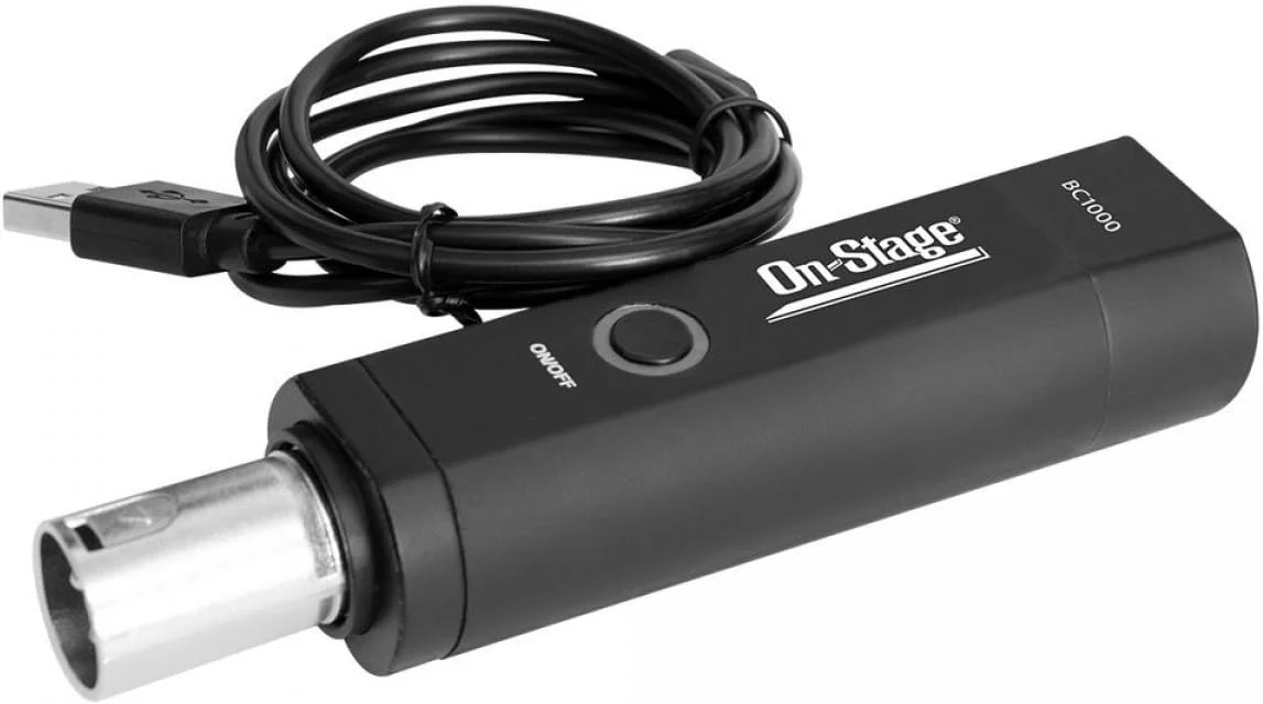 گیرنده بلوتوثی شارژی On-Stage BC1000 XLR