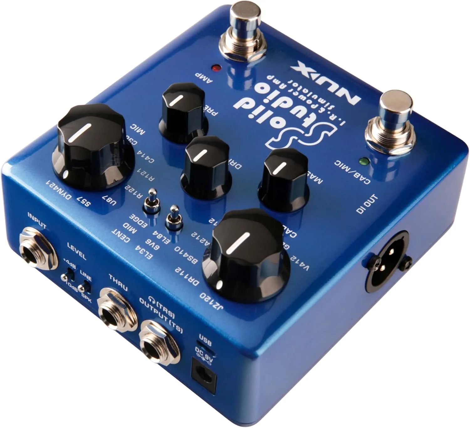 پدال شبیه ساز آمپلی فایر و اسپیکر NUX NSS-5 Solid Studio I.R.