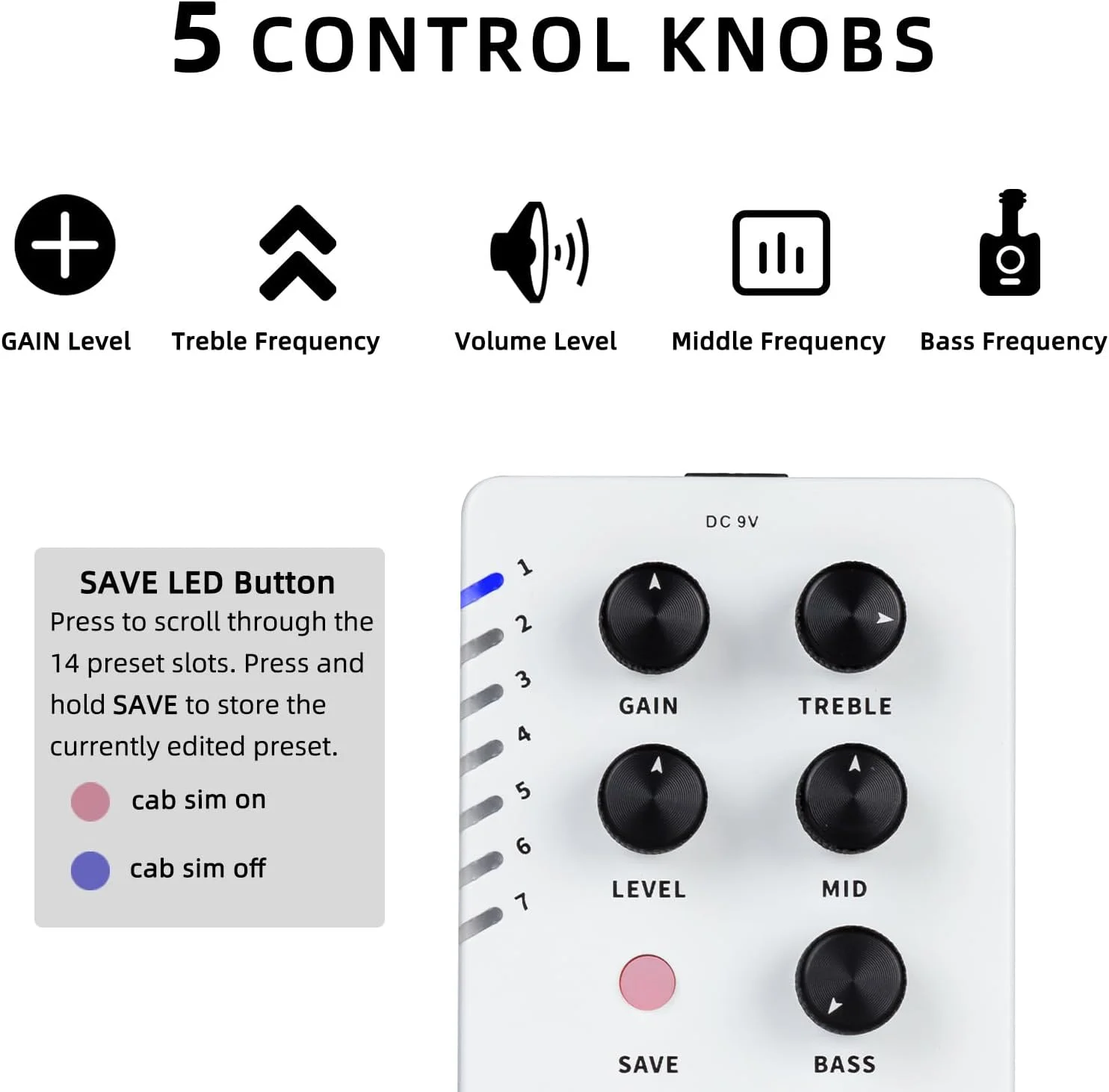 پدال پری امپ دیجیتال گیتار MOOER با 14 مدل پری امپ و 3 فایل شبیه سازی کابینت جهانی (X2) پدال پری امپ دیجیتال گیتار MOOER با 14 مدل پری امپ و 3 فایل شبیه سازی کابینت جهانی (X2)