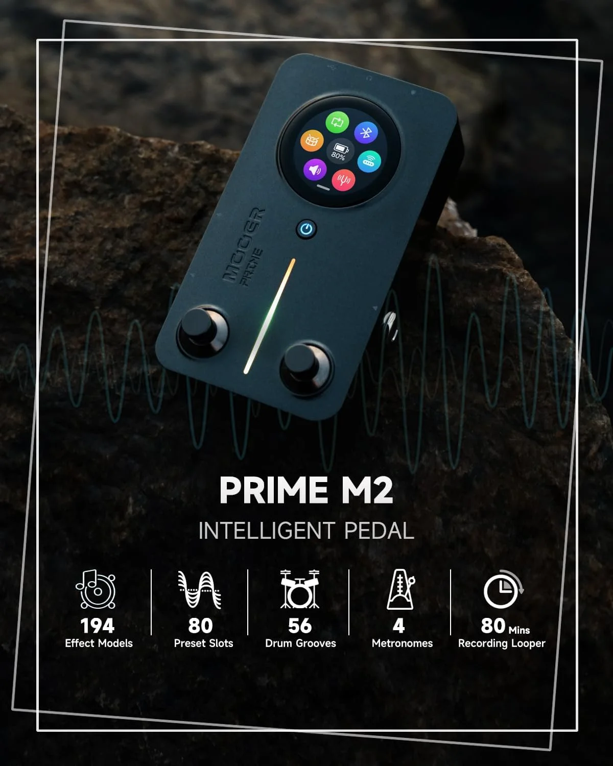 پردازشگر افکت چندگانه MOOER M2 Prime، پدالهای استریو بیس با 194 مدل افکت، فایلهای نمونه و Mnrs شارژ برای اشخاص ثالث، صفحه لمسی برای تمرین و اجرا، Cin پردازشگر افکت چندگانه MOOER M2 Prime، پدالهای استریو بیس با 194 مدل افکت، فایلهای نمونه و Mnrs شارژ برای اشخاص ثالث، صفحه لمسی برای تمرین و اجرا، Cin