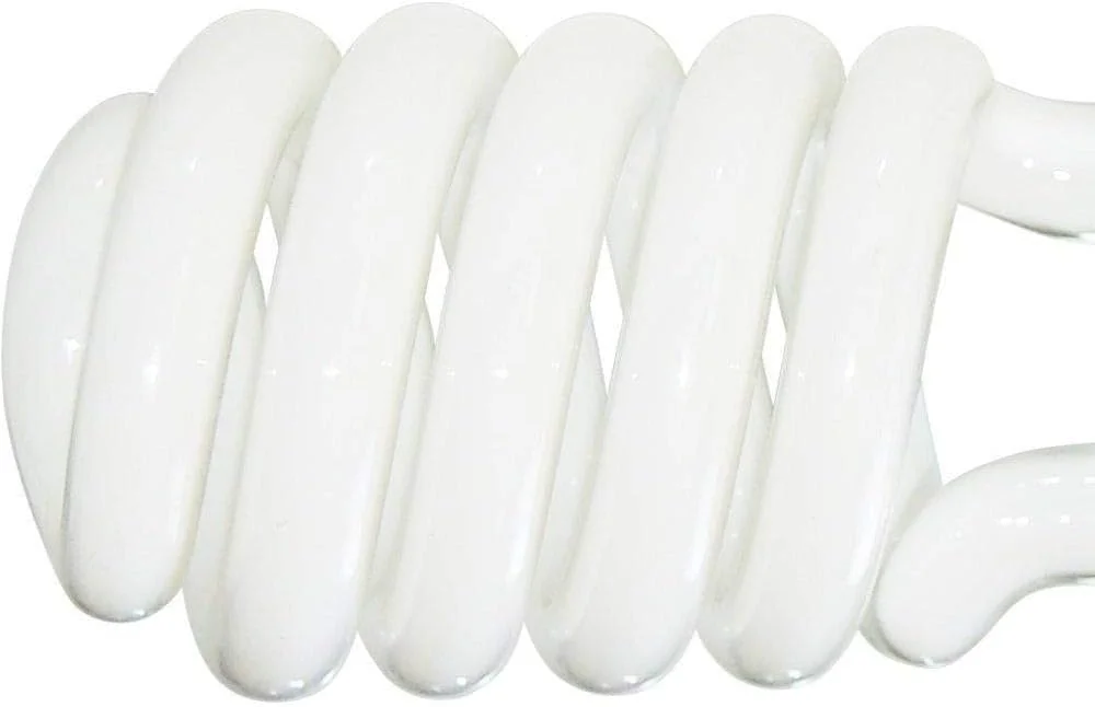 لامپ سی اف ال 85 وات COOPIC مدل E27، نور 6500K متعادل برای نورپردازی عکاسی، لامپ نور استودیوی عکس، لامپ اسپیرال کم مصرف