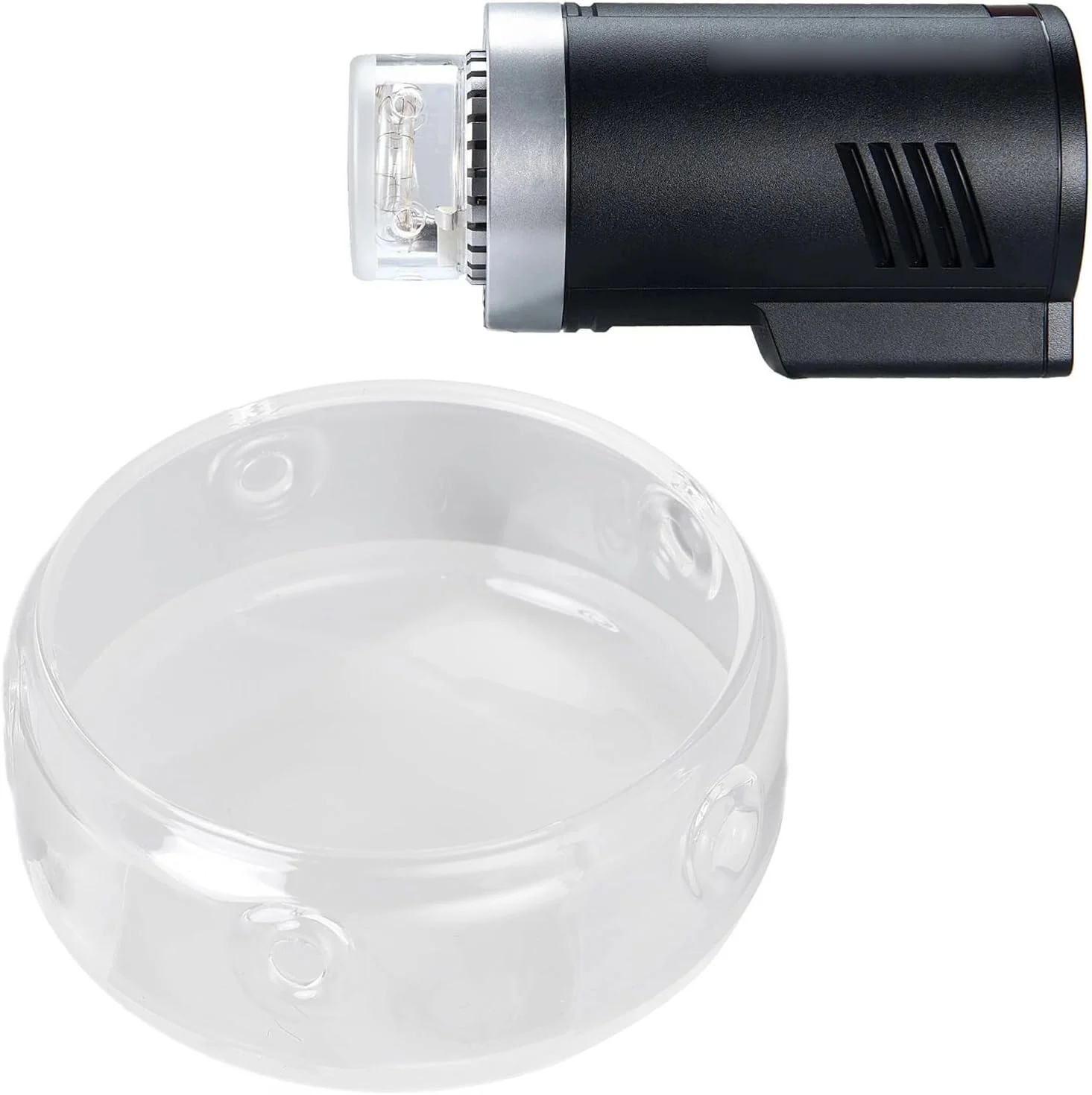 شید لامپ شیشه ای برای فلاش گودکس AD300 PRO، پوشش محافظ گنبدی برای نورپردازی فلاش گودکس AD300Pro