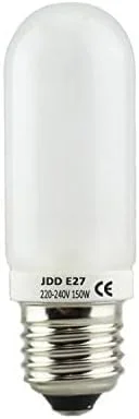 لامپ مدلینگ فلاش استودیویی JDD E27 220-240V 150W لامپ مدلینگ فلاش استودیویی JDD E27 220-240V 150W