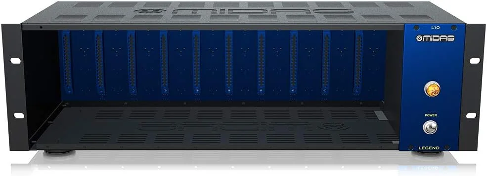 شاسی رکمونت سری 500 میداس Legend L10 برای 10 ماژول با مسیریابی صوتی پیشرفته