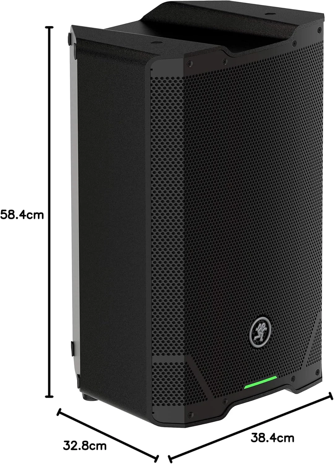 اسپیکر اکتیو حرفه ای 10 اینچی مکی مدل SRT210 با توان 1600 وات