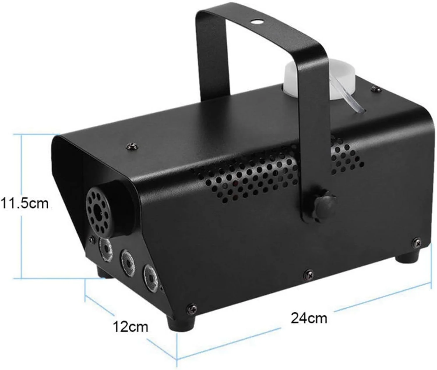 دستگاه مه ساز 500 وات LED با کنترل از راه دور بی سیم و سیمی برای مهمانی ها، هالووین، عروسی و جلوه های صحنه