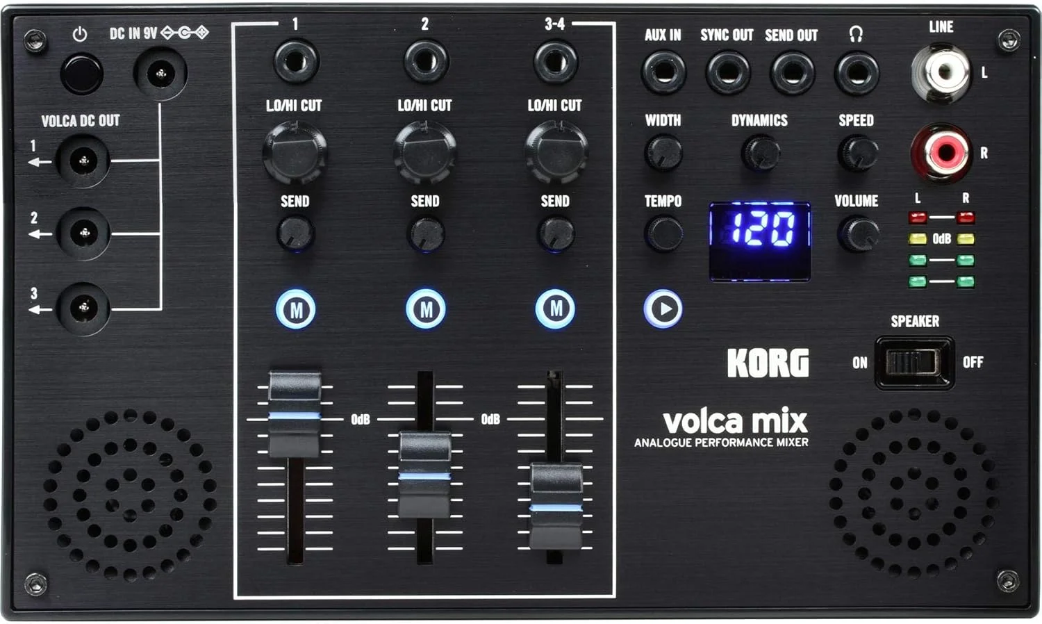 میکسر اجرای آنالوگ KORG volca Mix