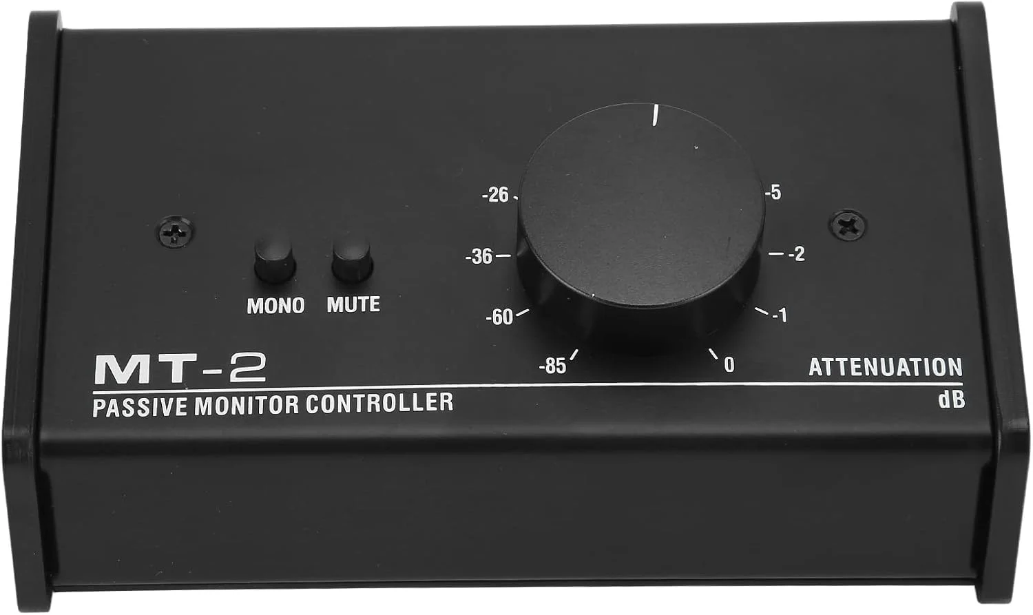 کنترلر حجم صدای مانیتور استریو پسیو ممتاز با رابط XLR و 3.5 میلی‌متری، دکمه بزرگ تنظیم صدا و کنترل بی‌صدا