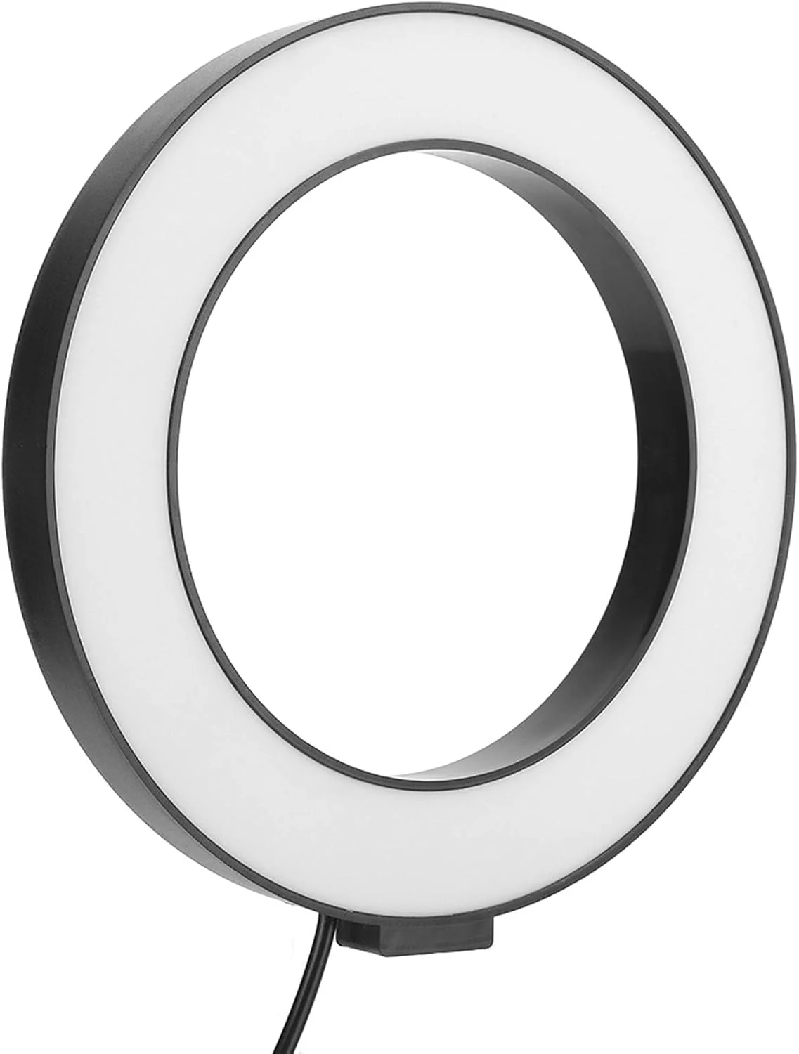 حلقه نور ال ای دی با دمای رنگ قابل تنظیم، لامپ کامل برای پخش زنده تلفنی و سلفی، 16 سانتی متر (16cm) حلقه نور ال ای دی با دمای رنگ قابل تنظیم، لامپ کامل برای پخش زنده تلفنی و سلفی، 16 سانتی متر (16cm)