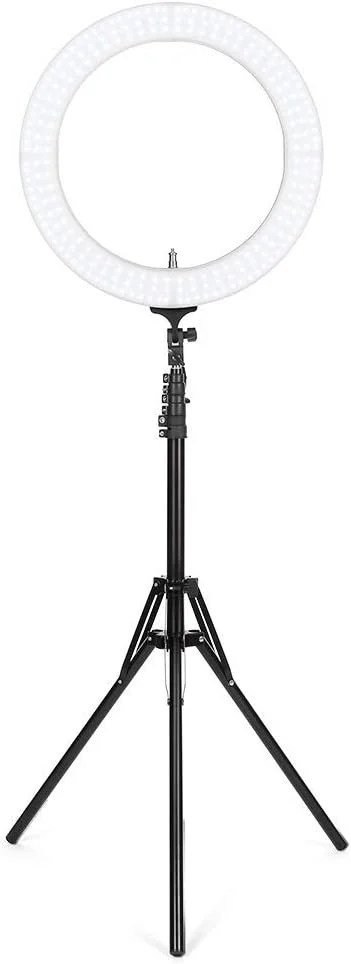 نور حلقه ای ال ای دی 18 اینچی سلفی با پایه و آینه، نور دوربین ال ای دی با نگهدارنده تلفن همراه و تنظیم نور پیوسته، حلقه ال ای دی برای ویدیوهای یوتیوب/پخش زنده/آرایش نور حلقه ای ال ای دی 18 اینچی سلفی با پایه و آینه، نور دوربین ال ای دی با نگهدارنده تلفن همراه و تنظیم نور پیوسته، حلقه ال ای دی برای ویدیوهای یوتیوب/پخش زنده/آرایش