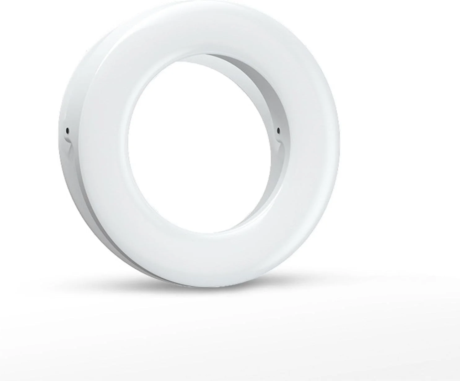 حلقه نور ال ای دی برای گوشی، 3 حالت نور، حلقه نور گیره ای قابل شارژ قابل حمل، برای موبایل، لپ تاپ، جلسه، آرایش، ویدئو، پخش زنده، سلفی